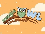 Magic Owl Coloring