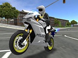 Police Motorbike Traffic Rider